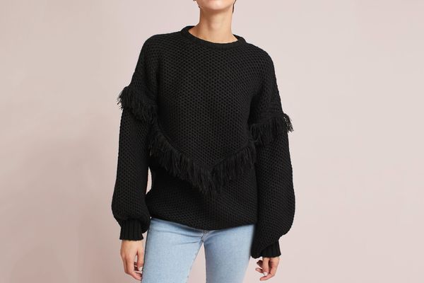 Andover Fringed Pullover