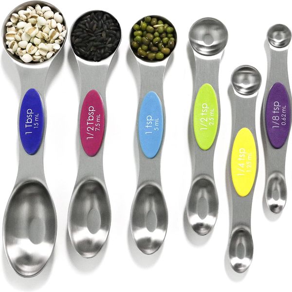 Multicolor Magnetic Measuring Spoons