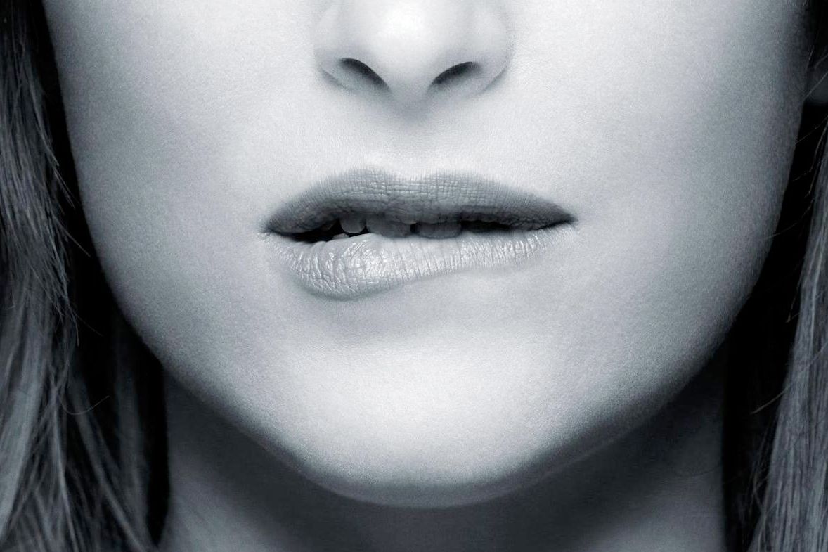 Every Friggin Time Dakota Johnson Bites Her Lip in Fifty Shades of Grey image
