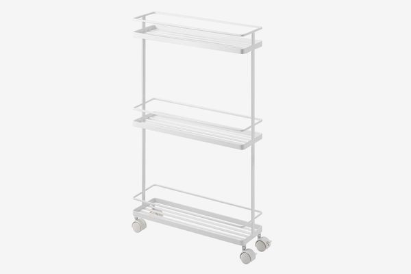 Yamazaki Home Tower Rolling Kitchen Storage Cart