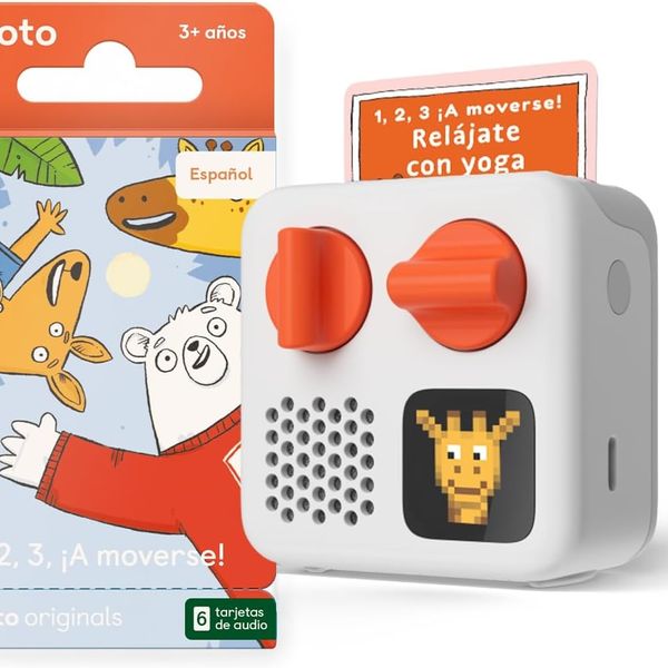 Yoto Mini (2024 Ed.) Kids Audio Player + Spanish Starter Pack