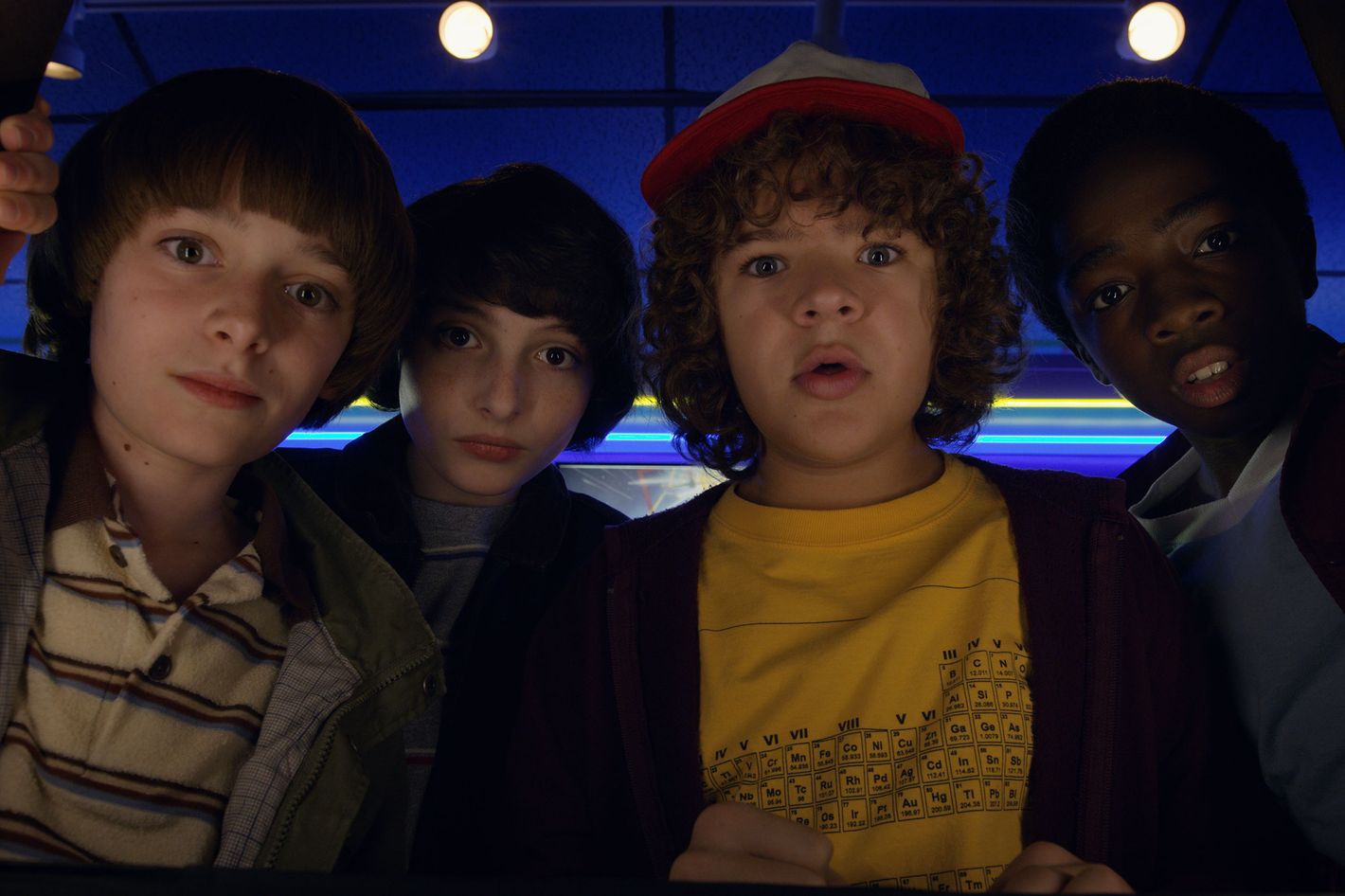 Stranger Things' season two poster description includes a nod to