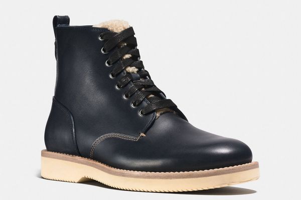 Derby Boot With Shearling