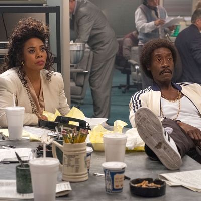 Regina Hall and Don Cheadle in Black Monday.