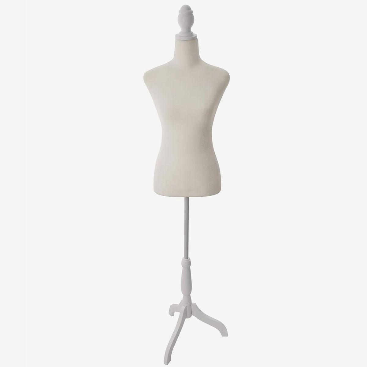 Female Dress Form Mannequin Body Torso with Tripod Base Stand