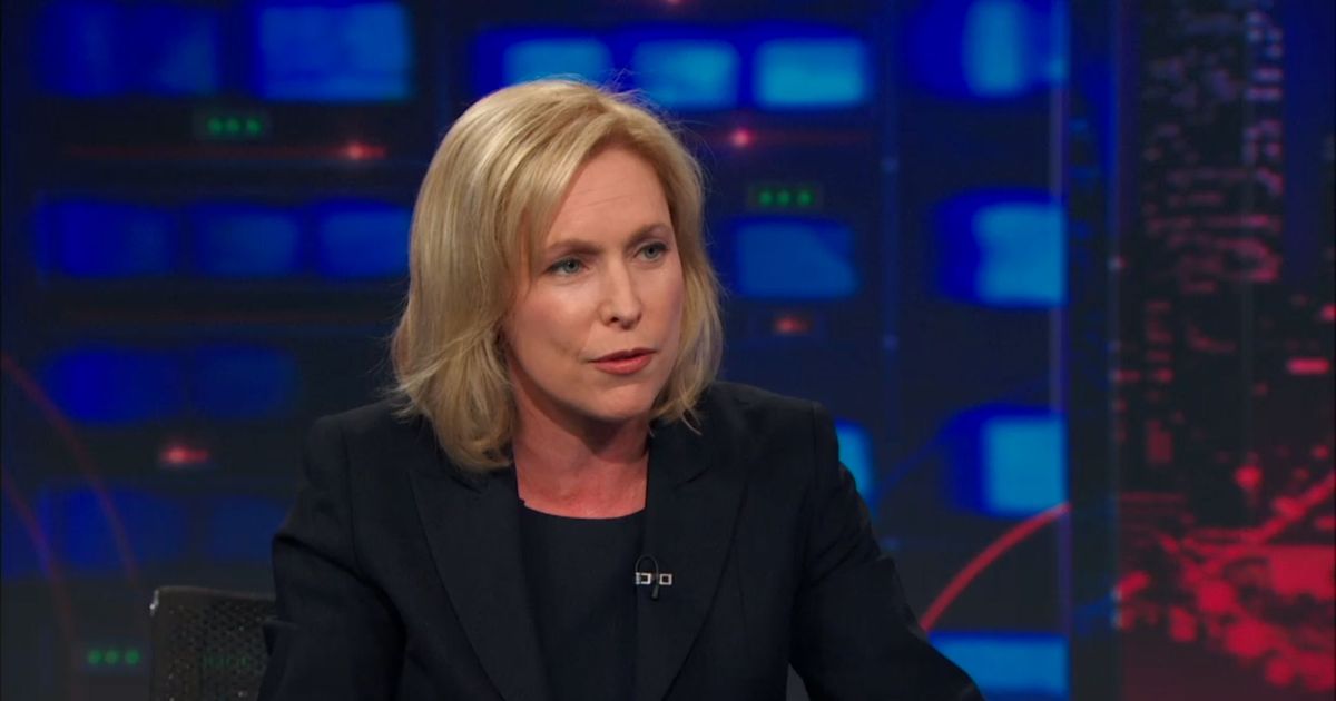 Kirsten Gillibrand Killed It on The Daily Show Last Night