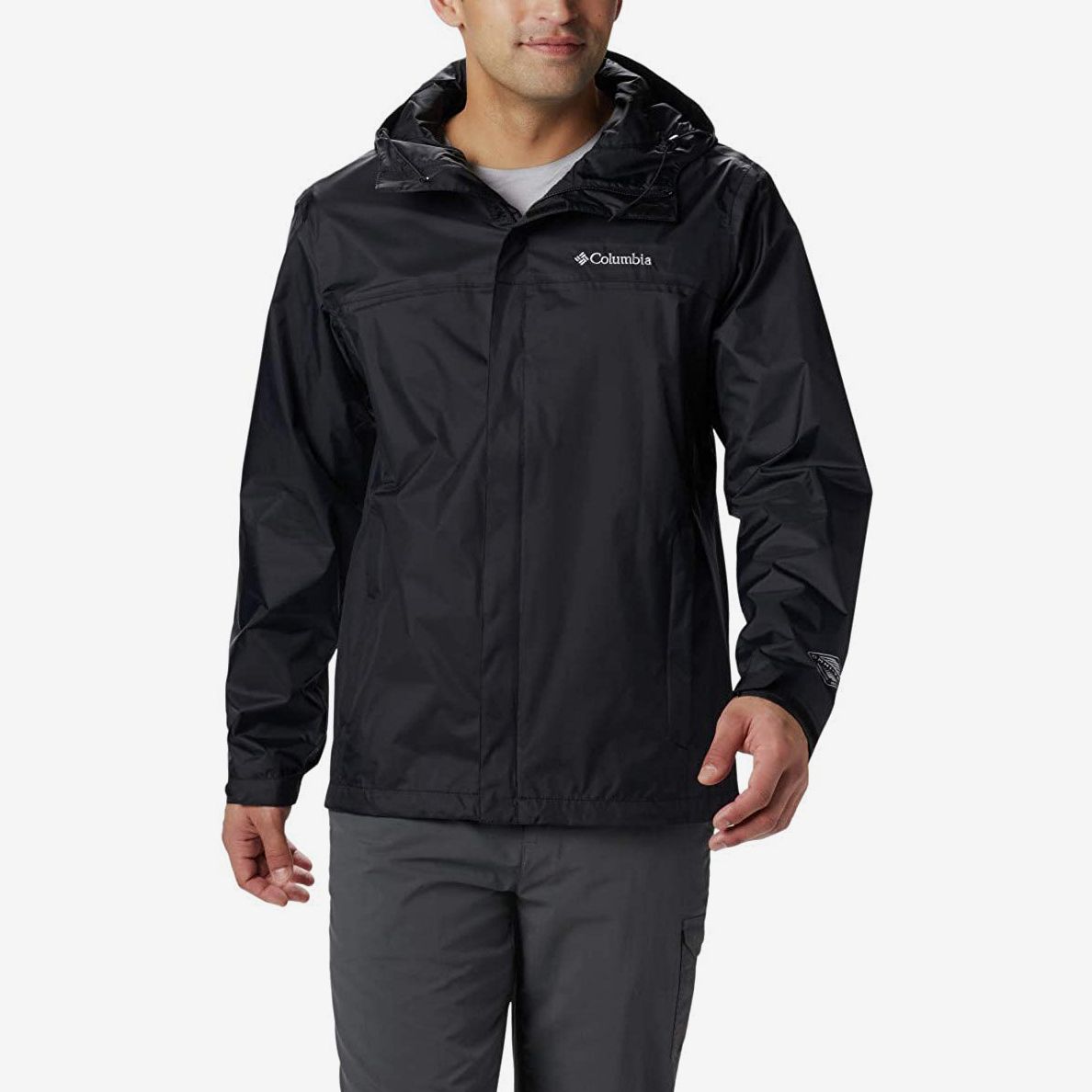 Tops Waterproof Windbreaker ZIPPER Jacket Men's Hoodie Light Sports Outwear Coat
