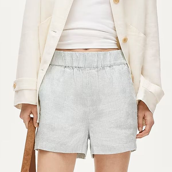 J.Crew Tropez Short in Linen