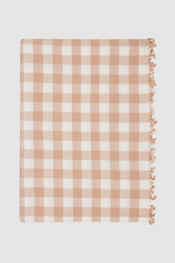 Heather Taylor Home Blush Gingham Tablecloth