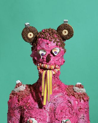 An Artist Turned $8,000 Worth of Junk Food Into Terrifying Masks