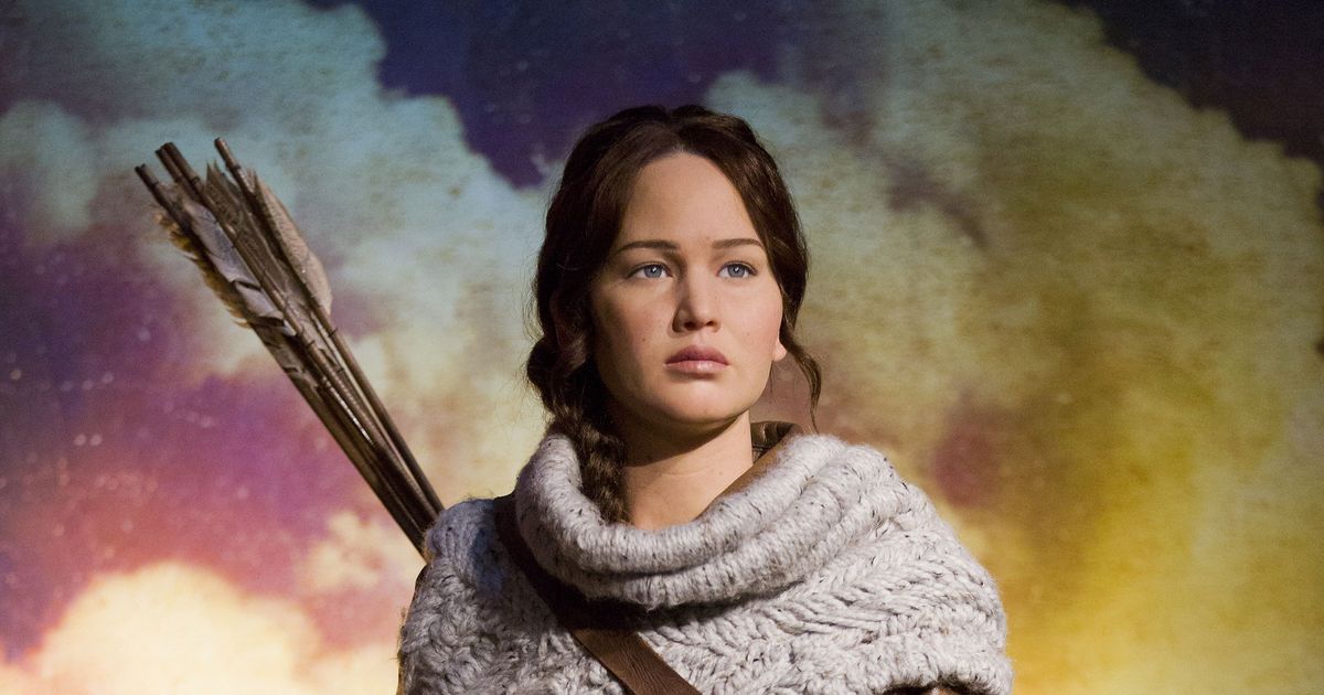 This Jennifer Lawrence Wax Statue Is So Bummed Out