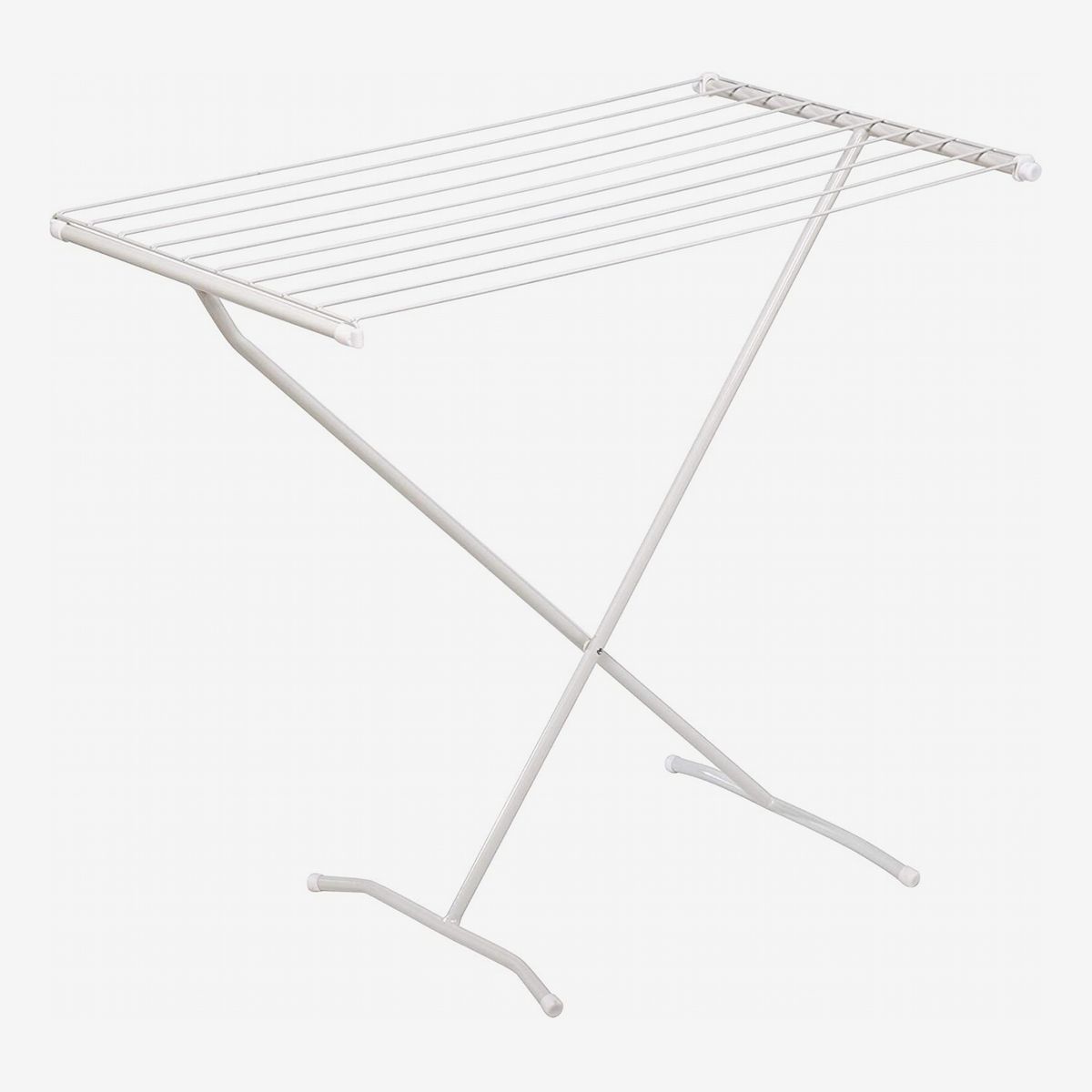 White Deluxe 3 Tier Airer Indoors Lightweight Clothes Dryer Locking Compact NEW
