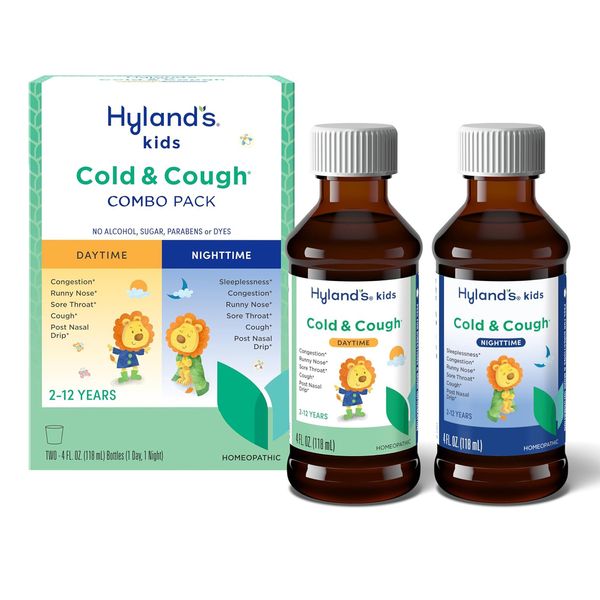 Hyland’s Kids Cold and Cough, Day and Night Combo Pack
