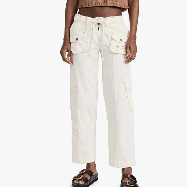 Free People Tahini Cargo Pants