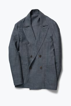Stòffa Double Breasted Shirt Jacket
