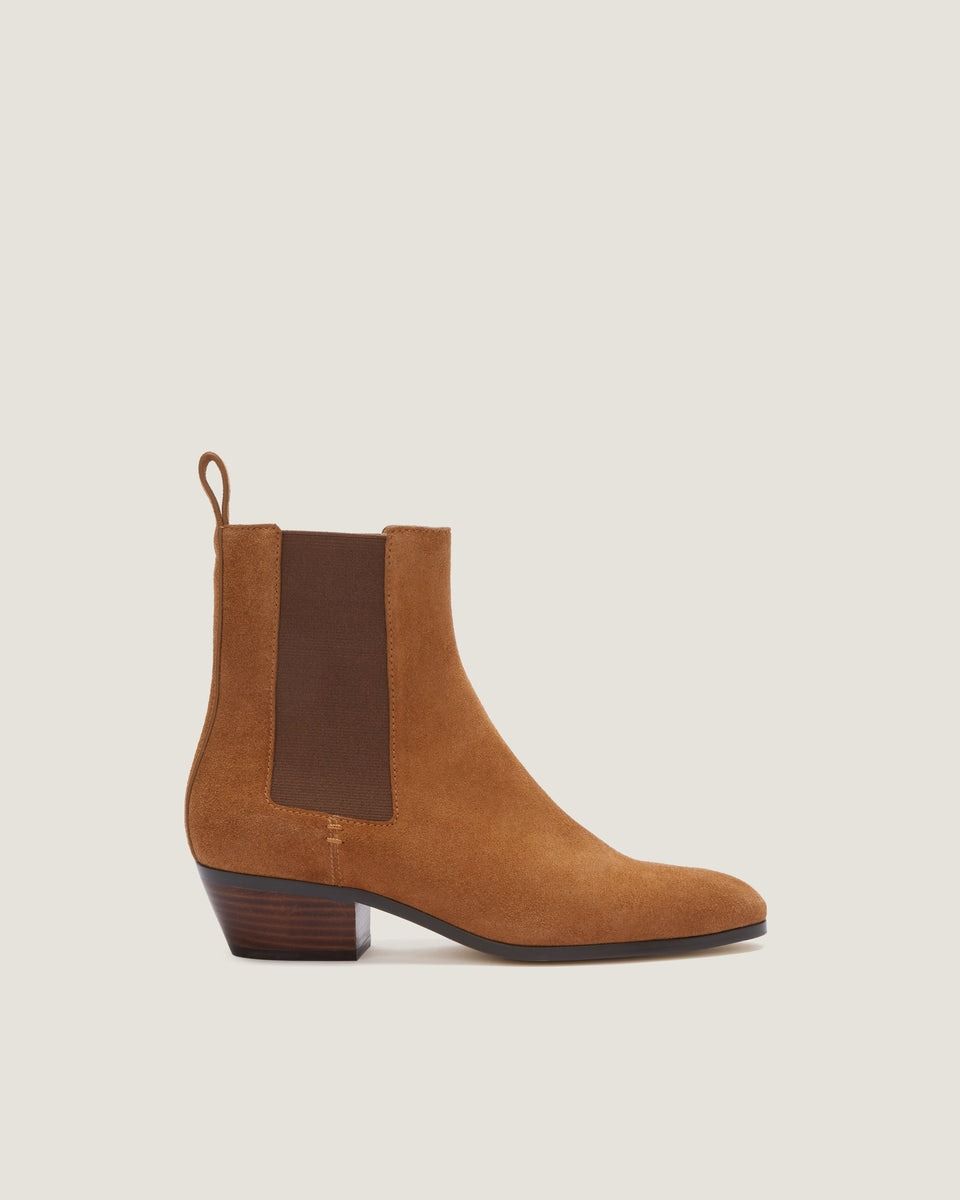 Ella Leather Bootie