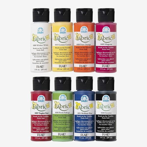 FolkArt Brush on Fabric Acrylic Paint Beginner Set