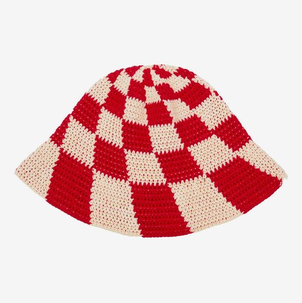 Emily Levine Kids’ Check Swirl Hat