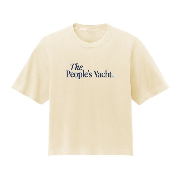 The People's Yacht Boxy Crop Tee
