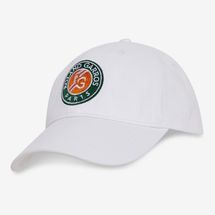 Roland Garros Embroidered Logo White Hat