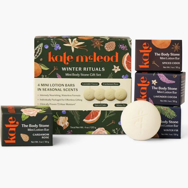 Kate McLeod Winter Rituals Mini Body Stone Gift Set