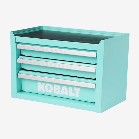 Kobalt Mini Teal Steel Tool Box