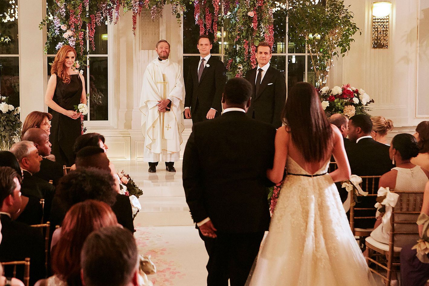 The First Pics From Meghan Markle’s ‘Suits’ Wedding
