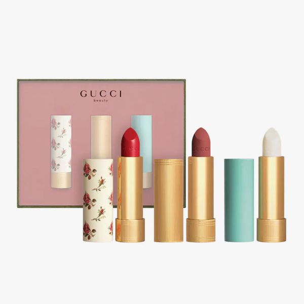 Gucci Rouge à Lèvres Voile + Balm Holiday Lip Gift Set