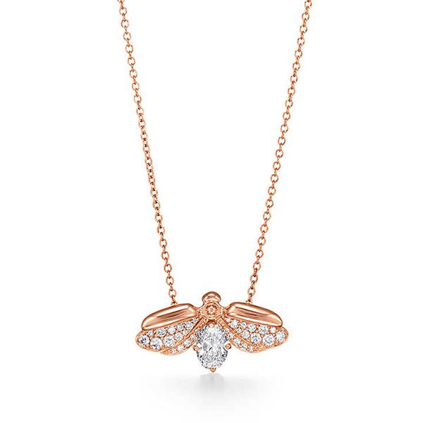 Tiffany Paper Flowers™ Diamond Firefly Pendant