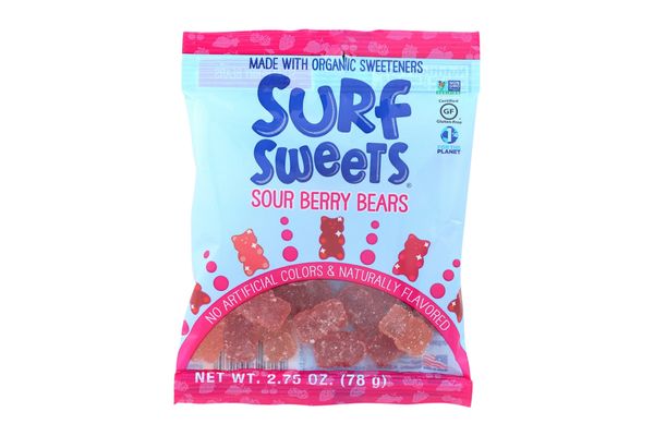 Surf Sweets Sour Berry Bears, 2.75-Ounce Bags