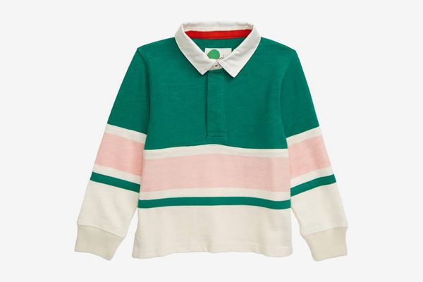 Mini Boden Rugby Polo Shirt