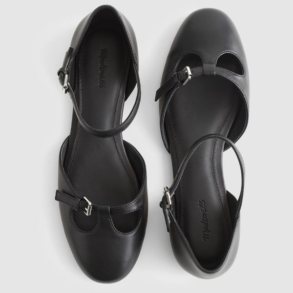 Madewell The Hester Ankle-Strap d'Orsay Flat