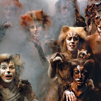 Cats (1982-2000 Broadway)Music by Andrew Lloyd Webber Lyrics by T.S. Eliot Directed by Trevor NunnShown: ensemble