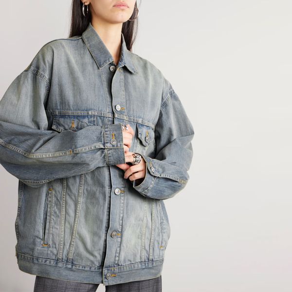 Balenciaga Oversized Denim Jacket