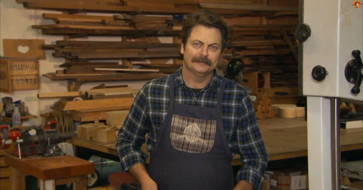 Nick Offerman Wants to Sell You Handcrafted Wooden Emoji