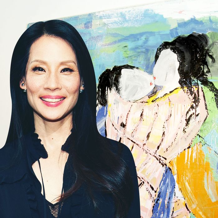 Did You Know Lucy Liu Creates Beautiful Erotic Paintings?