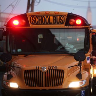 School Bus Drivers Return To Work In New York City After Strike