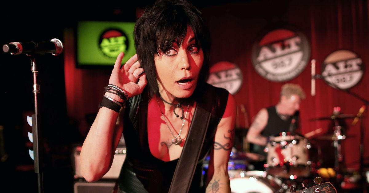 Oh, Joan Jett Is Selling a Clothing Line at Hot Topic.