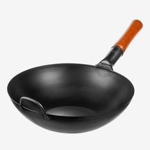 Yosukata 13.5” Carbon Steel Wok Pan