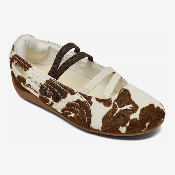Puma Women's Speedcat Cow Print Ballet Shoes