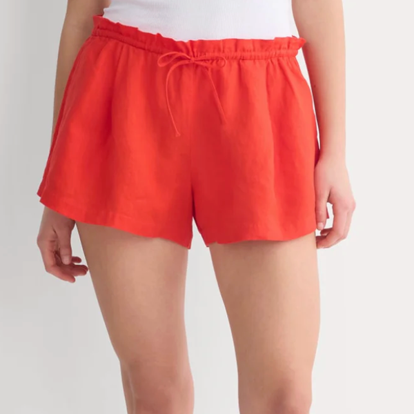 Everlane Flowy Short in Linen