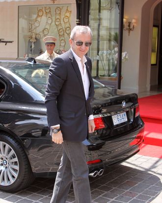 Bernard Arnault arrives at the 'Hermitage' hotel to attend the ceremony of the Royal Wedding of Prince Albert II of Monaco to Charlene Wittstock in the main courtyard at on July 2, 2011 in Monaco, Monaco.
