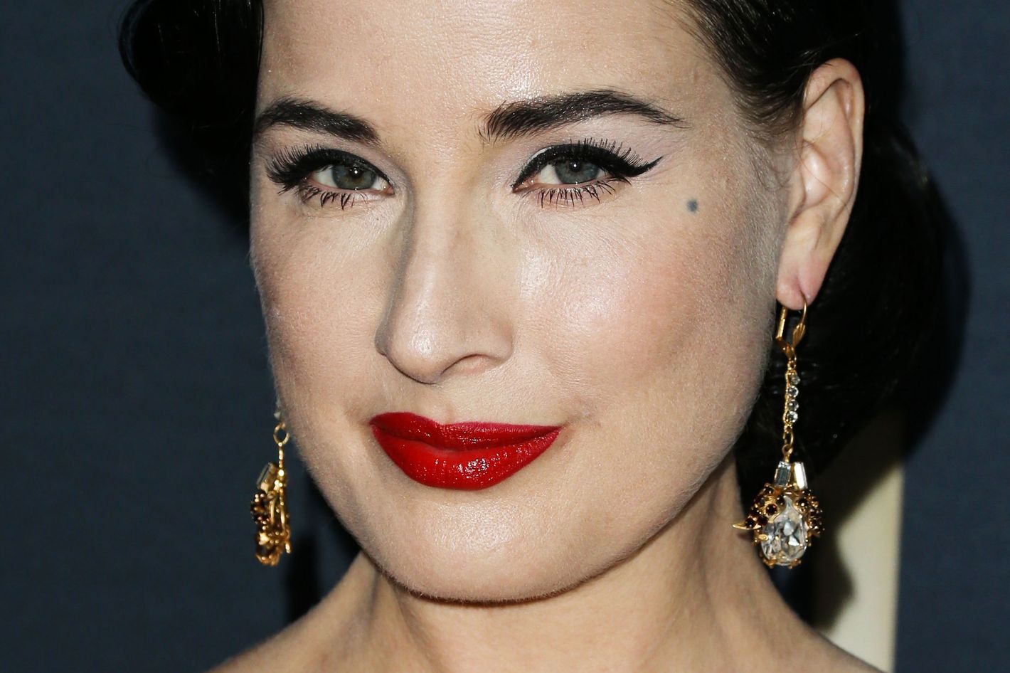 Dita von Teese Says 'Natural' Makeup Is Just As Much Work