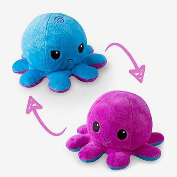 Peluche de pulpo reversible TeeTurtle