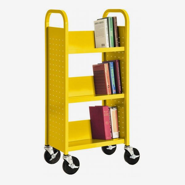 Sandusky Sunshine Mobile Steel Bookcase