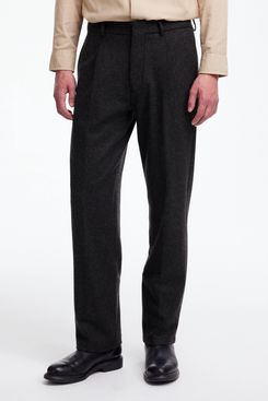 Madewell The Roebling Pleated Trouser in Italian Fabric