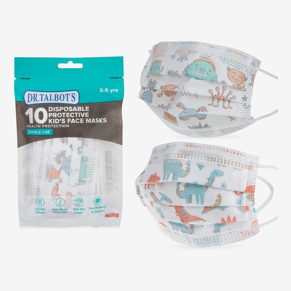 Dr. Talbot's Disposable Kid's Face Mask 2–5 Years (Dinosaurs)