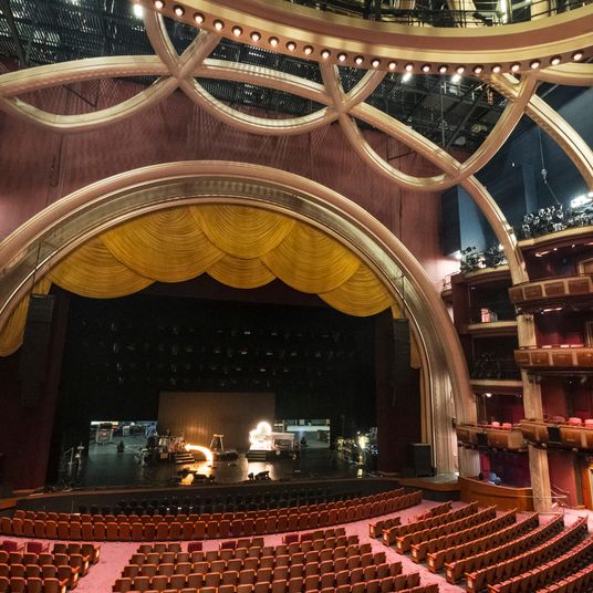 Inside the famous Dolby Theatre in Hollywood Boulevard, Los Angeles, California, USA