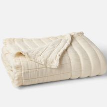 Coyuchi Dreamweight Organic Matelassé Throw
