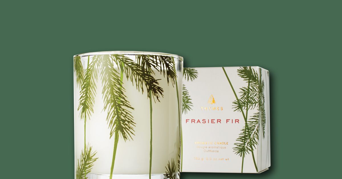 The Best Candle for Gifts Is the Thymes Frasier Fir The Strategist